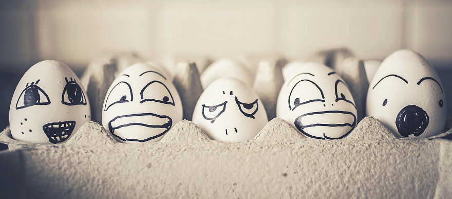I Transform Simple Eggs Into Funny Photos