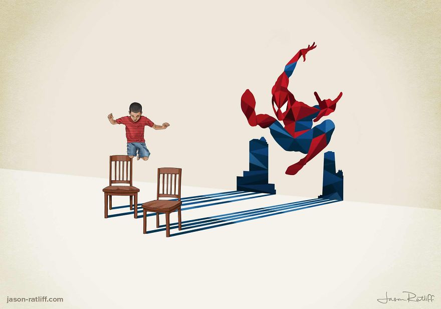 Super Shadows: I Explore The Power Of A Child’s Imagination Super Shadows: I Explore The Power Of A Child’s Imagination