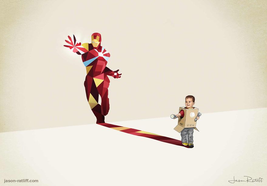 Super Shadows: I Explore The Power Of A Child’s Imagination Super Shadows: I Explore The Power Of A Child’s Imagination