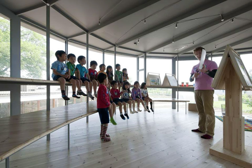 Japanese Kindergarten Built Around A Tree With A Legendary Story