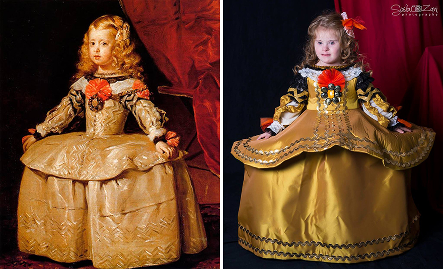 Children With Down Syndrome Recreate Famous Paintings To Prove That Everyone Is A Work Of Art Children With Down Syndrome Recreate Famous Paintings To Prove That Everyone Is A Work Of Art
