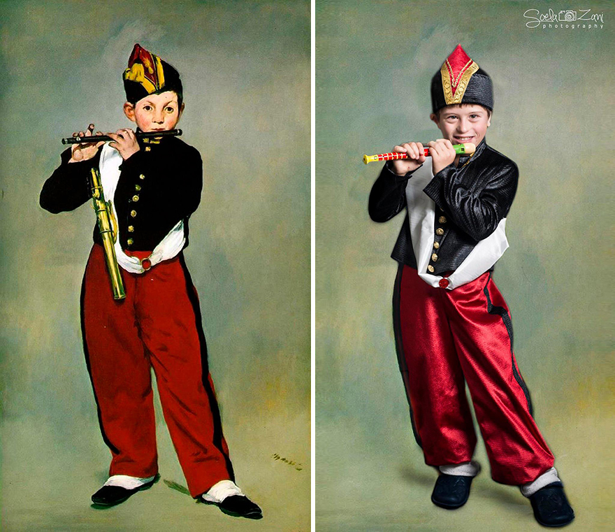 Children With Down Syndrome Recreate Famous Paintings To Prove That Everyone Is A Work Of Art Children With Down Syndrome Recreate Famous Paintings To Prove That Everyone Is A Work Of Art