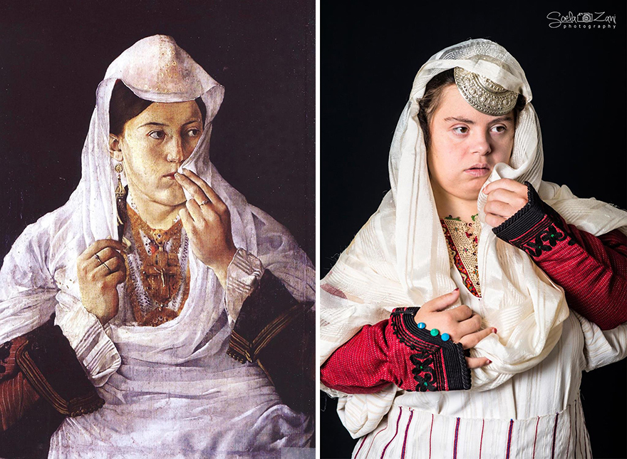 Children With Down Syndrome Recreate Famous Paintings To Prove That Everyone Is A Work Of Art Children With Down Syndrome Recreate Famous Paintings To Prove That Everyone Is A Work Of Art