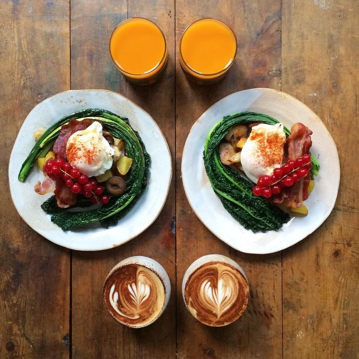 Loving Man Makes Symmetrical Breakfasts For His Boyfriend Every Morning Loving Man Makes Symmetrical Breakfasts For His Boyfriend Every Morning