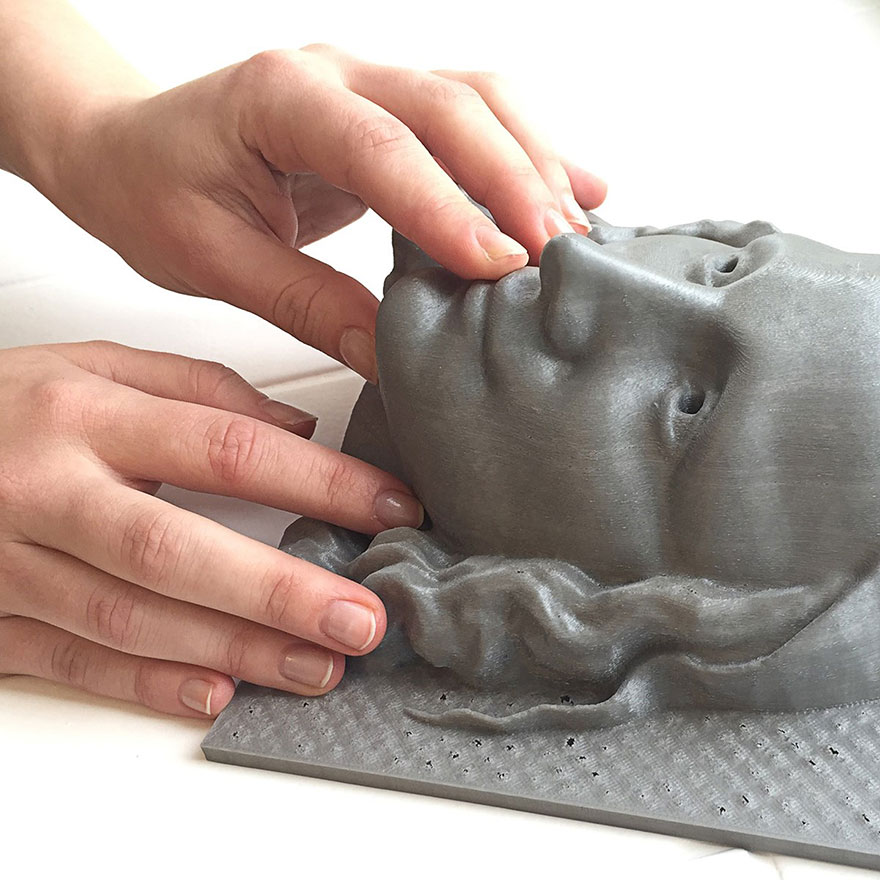 3D-Printed Classical Paintings Will Let The Blind &#8220;See&#8221; Famous Art For The First Time