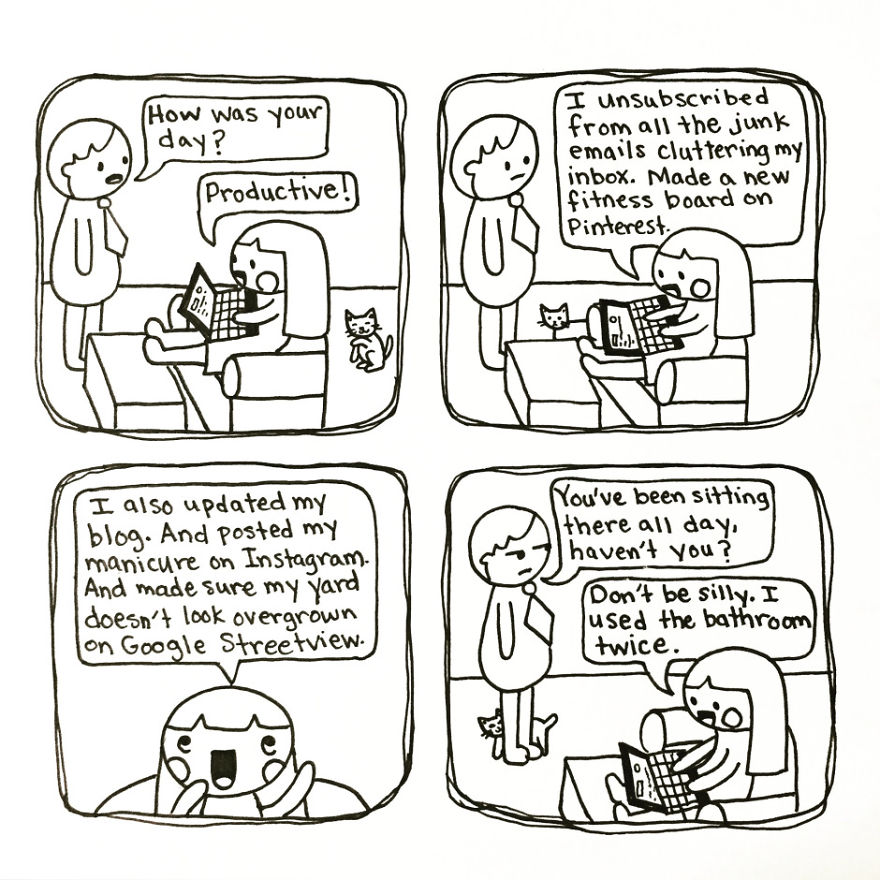 I Doodle Introvert Comics To Express How I Feel