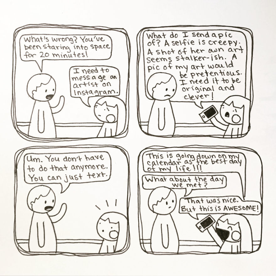 I Doodle Introvert Comics To Express How I Feel