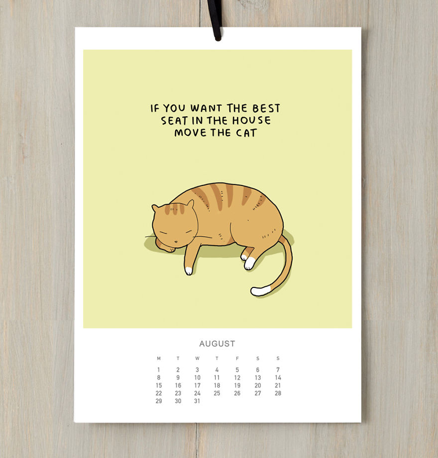 I Created A Cat Calendar To Make You Smile All Year Round In 2016 I Created A Cat Calendar To Make You Smile All Year Round In 2016