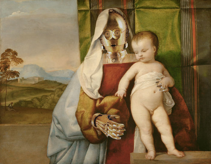 I Merge Star Wars Characters With Ancient Paintings And Vintage Photos I Merge Star Wars Characters With Ancient Paintings And Vintage Photos