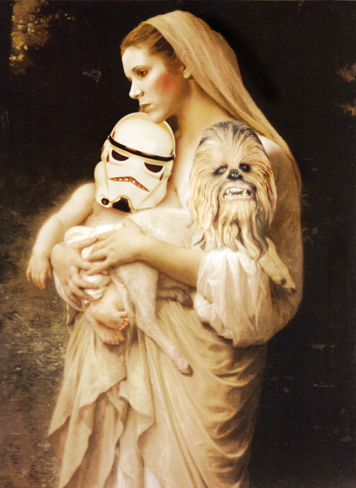 I Merge Star Wars Characters With Ancient Paintings And Vintage Photos I Merge Star Wars Characters With Ancient Paintings And Vintage Photos