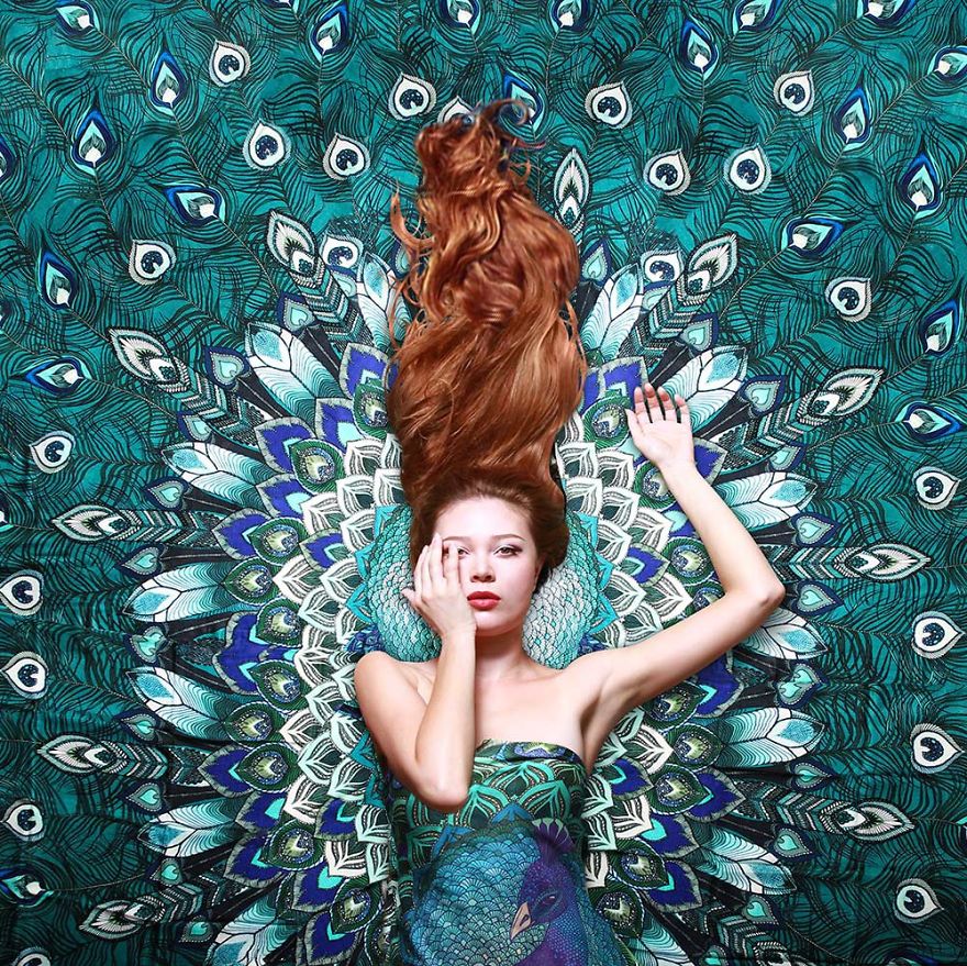 New Hand-Drawn Winged Scarves That Will Turn You Into A Bird New Hand-Drawn Winged Scarves That Will Turn You Into A Bird