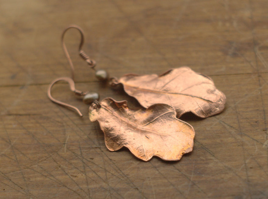 Beautiful Jewelry Made From Natural Objects Using Electroforming Method