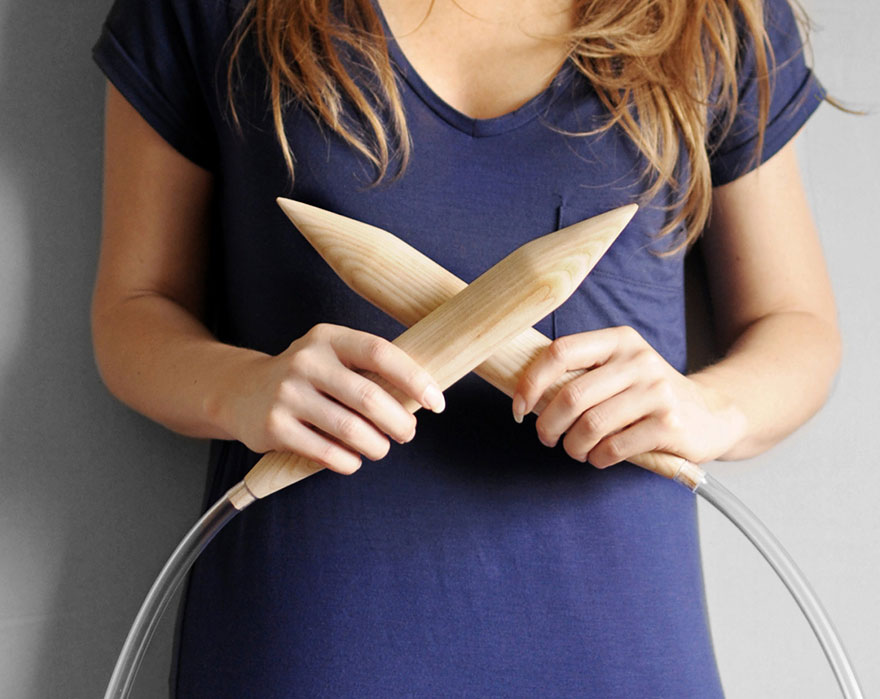 Extremely Chunky Pet Beds Knit By Anna Mo