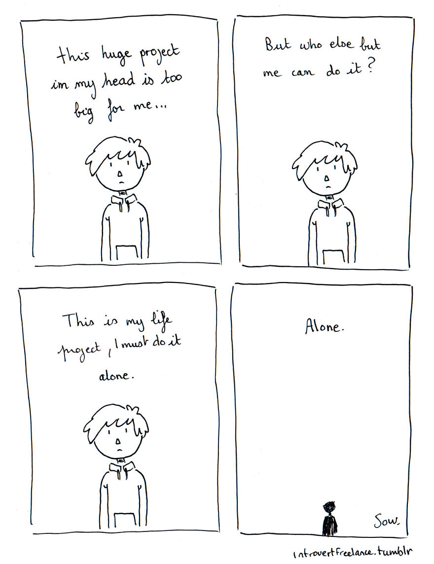 The Daily Struggles Of An Anxious Freelancer (Part 2) The Daily Struggles Of An Anxious Freelancer (Part 2)