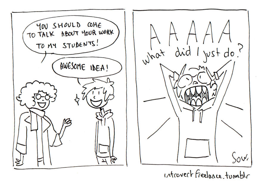 The Daily Struggles Of An Anxious Freelancer (Part 2) The Daily Struggles Of An Anxious Freelancer (Part 2)