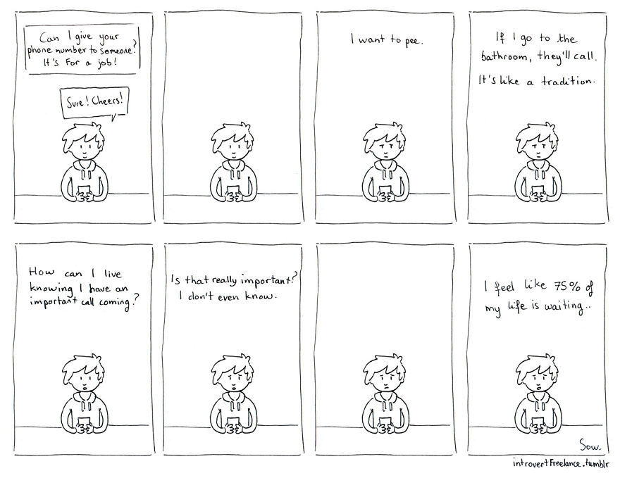 The Daily Struggles Of An Anxious Freelancer (Part 2) The Daily Struggles Of An Anxious Freelancer (Part 2)