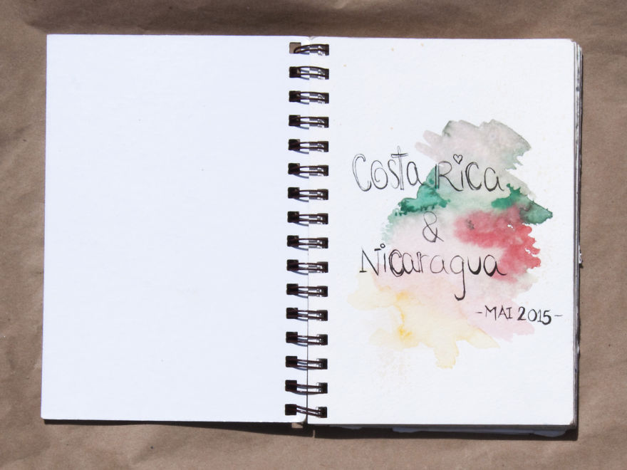 Travel Sketchbook Of My Trip To Central America