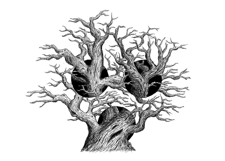 I Draw Optical Illusions Featuring Different Animals