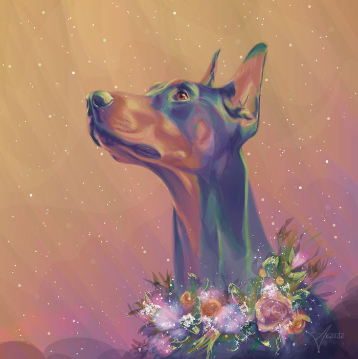 Animals In Space: My Vector Art Leaves People Questioning What The Medium Is Animals In Space: My Vector Art Leaves People Questioning What The Medium Is