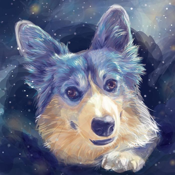 Animals In Space: My Vector Art Leaves People Questioning What The Medium Is Animals In Space: My Vector Art Leaves People Questioning What The Medium Is