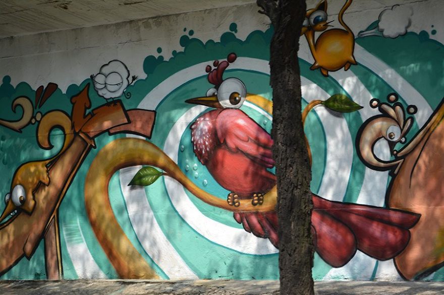 More Than 200 Graffiti Artists Turned 23 De Maio Avenue In São Paulo Into A Work Of Art