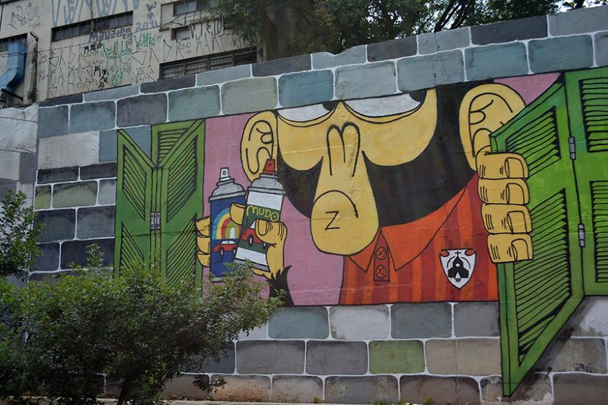 More Than 200 Graffiti Artists Turned 23 De Maio Avenue In São Paulo Into A Work Of Art