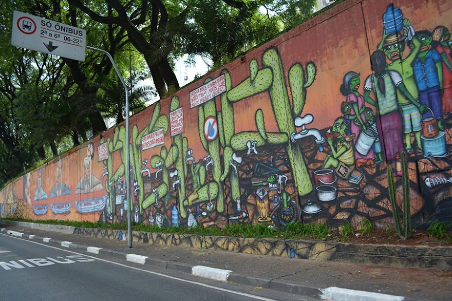 More Than 200 Graffiti Artists Turned 23 De Maio Avenue In São Paulo Into A Work Of Art