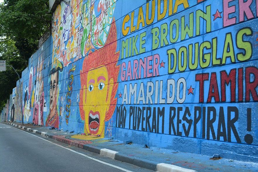 More Than 200 Graffiti Artists Turned 23 De Maio Avenue In São Paulo Into A Work Of Art