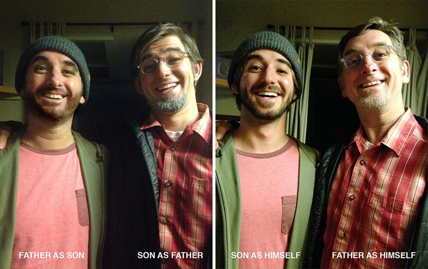 Dad And Son Dress As Each Other In The Most Confusing Halloween Costumes Ever