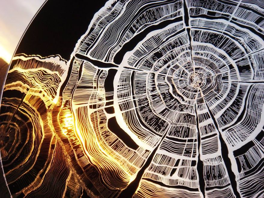 I Create Unique Pieces Of Art By Engraving Glass