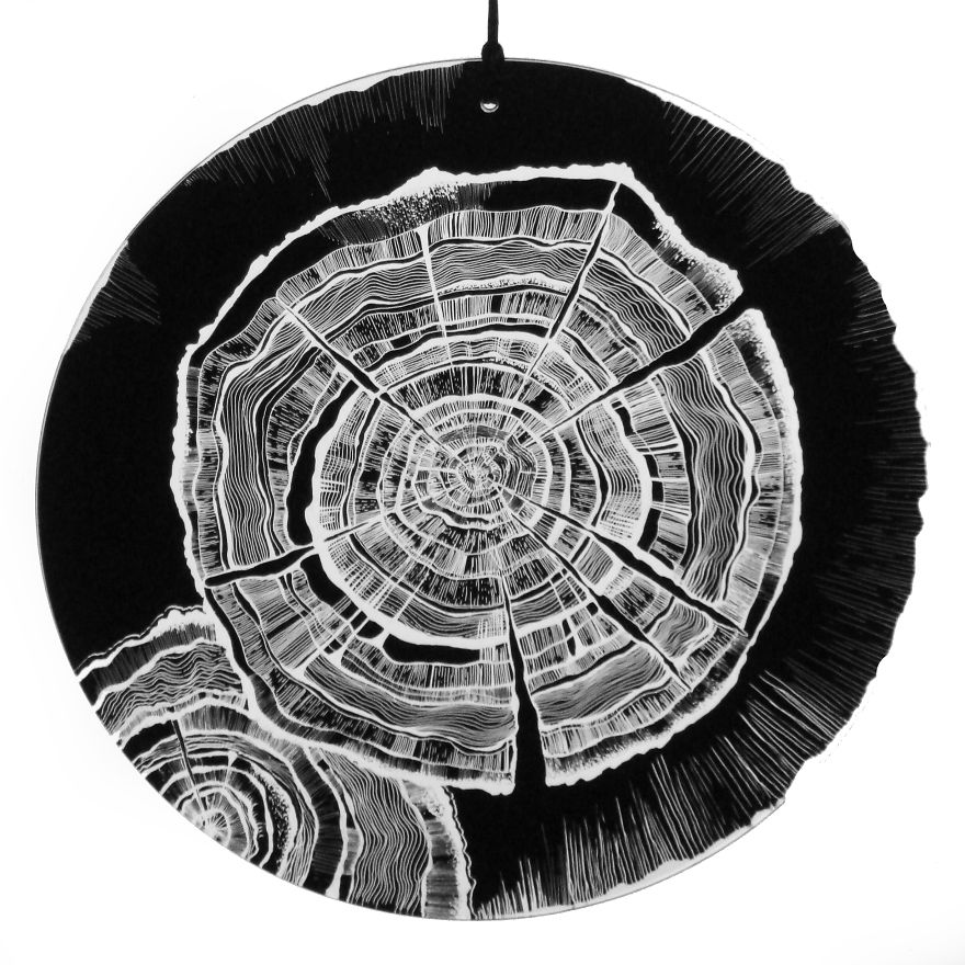 I Create Unique Pieces Of Art By Engraving Glass