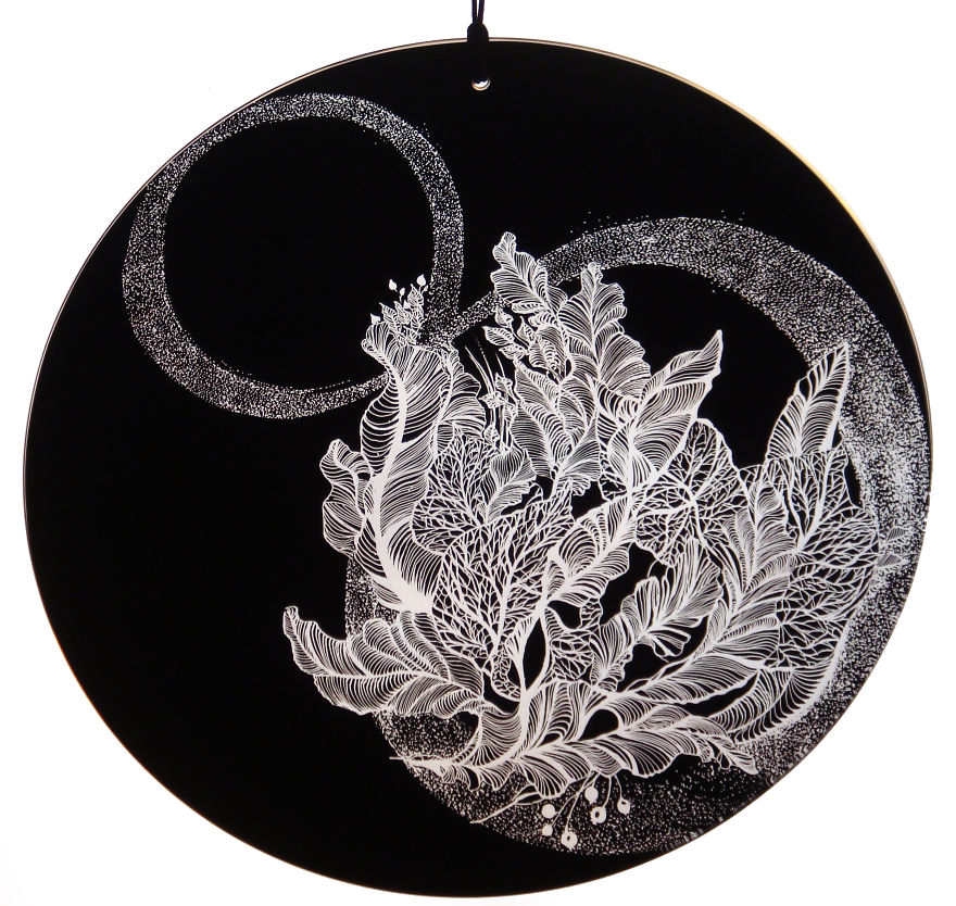 I Create Unique Pieces Of Art By Engraving Glass