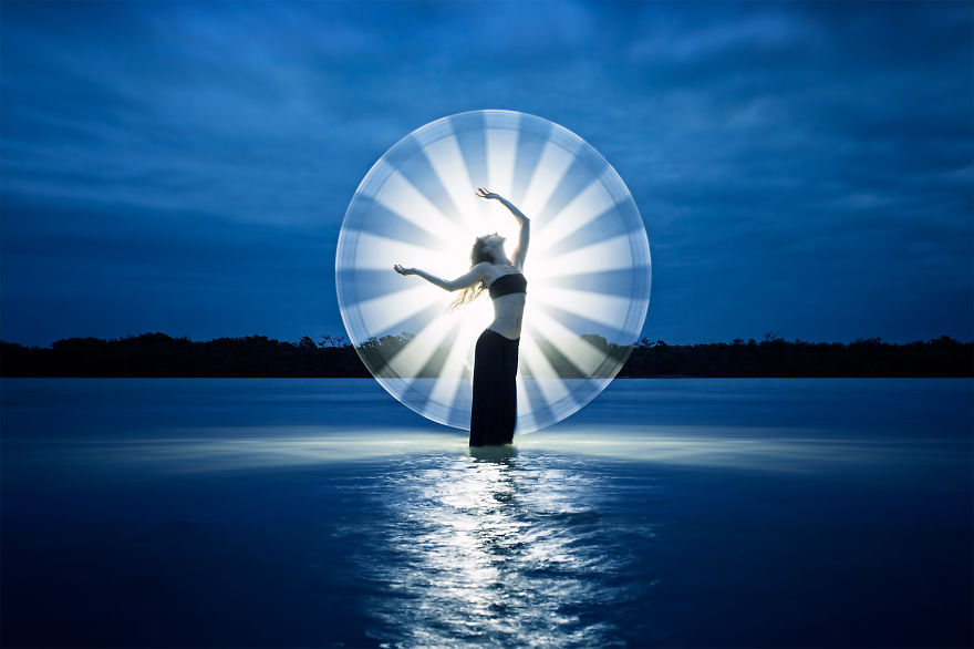 Light-Painting: We Travel Around The World To Create Fantasy Portraits Light-Painting: We Travel Around The World To Create Fantasy Portraits