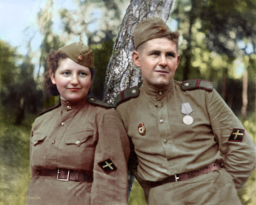 67 Old Colorized Photos Reveal The Life Of Russian People Between 1900-1965