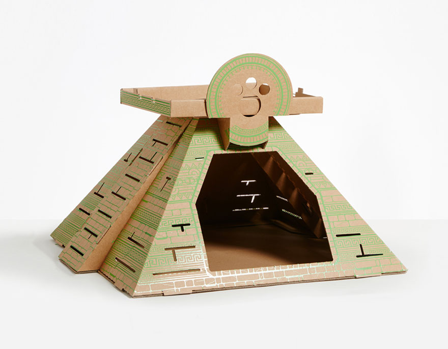 7 Cardboard Cat Houses Inspired By Famous Architectural Landmarks 7 Cardboard Cat Houses Inspired By Famous Architectural Landmarks
