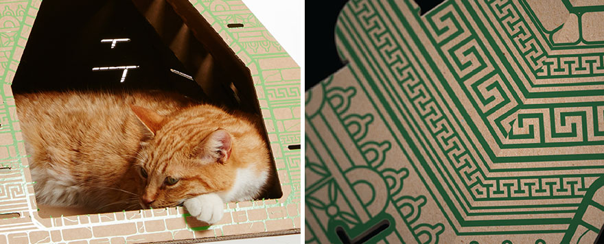 7 Cardboard Cat Houses Inspired By Famous Architectural Landmarks 7 Cardboard Cat Houses Inspired By Famous Architectural Landmarks