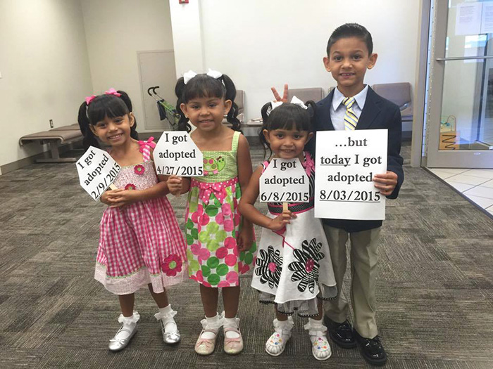 70 Heartwarming Pics Of Children Who Were Just Adopted 70 Heartwarming Pics Of Children Who Were Just Adopted