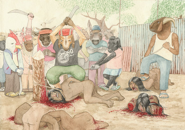 53 Shocking Illustrations Reveal How Animals Feel By Switching Them With Humans 53 Shocking Illustrations Reveal How Animals Feel By Switching Them With Humans