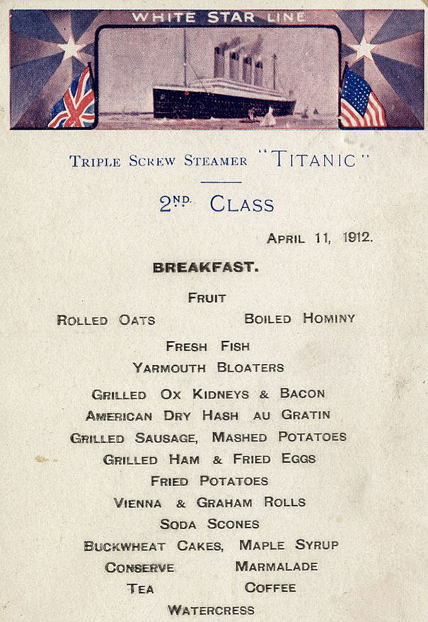 Discover Titanic Food: What Did People Eat on the Legendary Ship? Discover Titanic Food: What Did People Eat on the Legendary Ship?