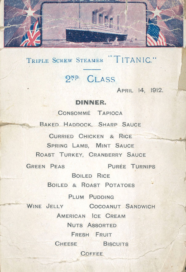 Discover Titanic Food: What Did People Eat on the Legendary Ship? Discover Titanic Food: What Did People Eat on the Legendary Ship?