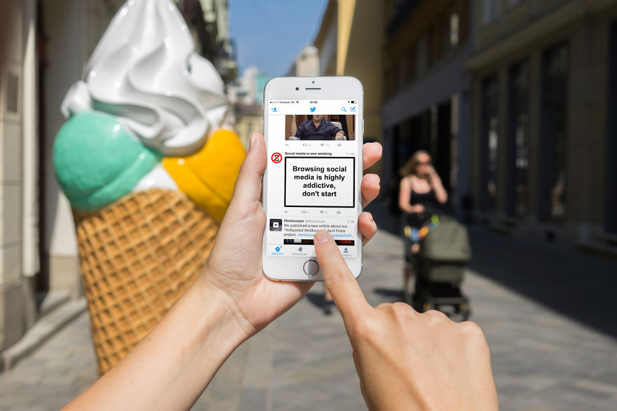 I Designed Anti-Social Media Banners To Fight Social Media Addiction I Designed Anti-Social Media Banners To Fight Social Media Addiction