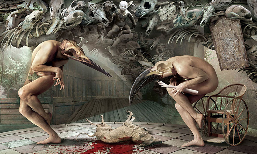 Controversial Illustrations By Polish Artist Reveal The Darker Side Of Modern Society