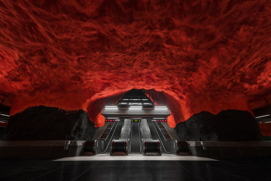 I Explored The Depths Of Stockholm To Capture Some Of The Coolest Metro Stations In The World I Explored The Depths Of Stockholm To Capture Some Of The Coolest Metro Stations In The World