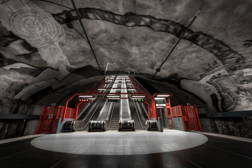 I Explored The Depths Of Stockholm To Capture Some Of The Coolest Metro Stations In The World I Explored The Depths Of Stockholm To Capture Some Of The Coolest Metro Stations In The World