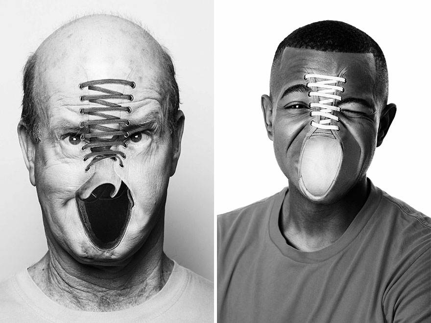 I Merged Faces With Shoes To Create Shoe Emotions