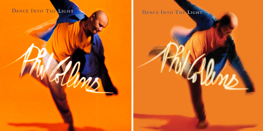 Phil Collins Recreates All His Original Album Covers With His Older Self For The 2016 Reissues