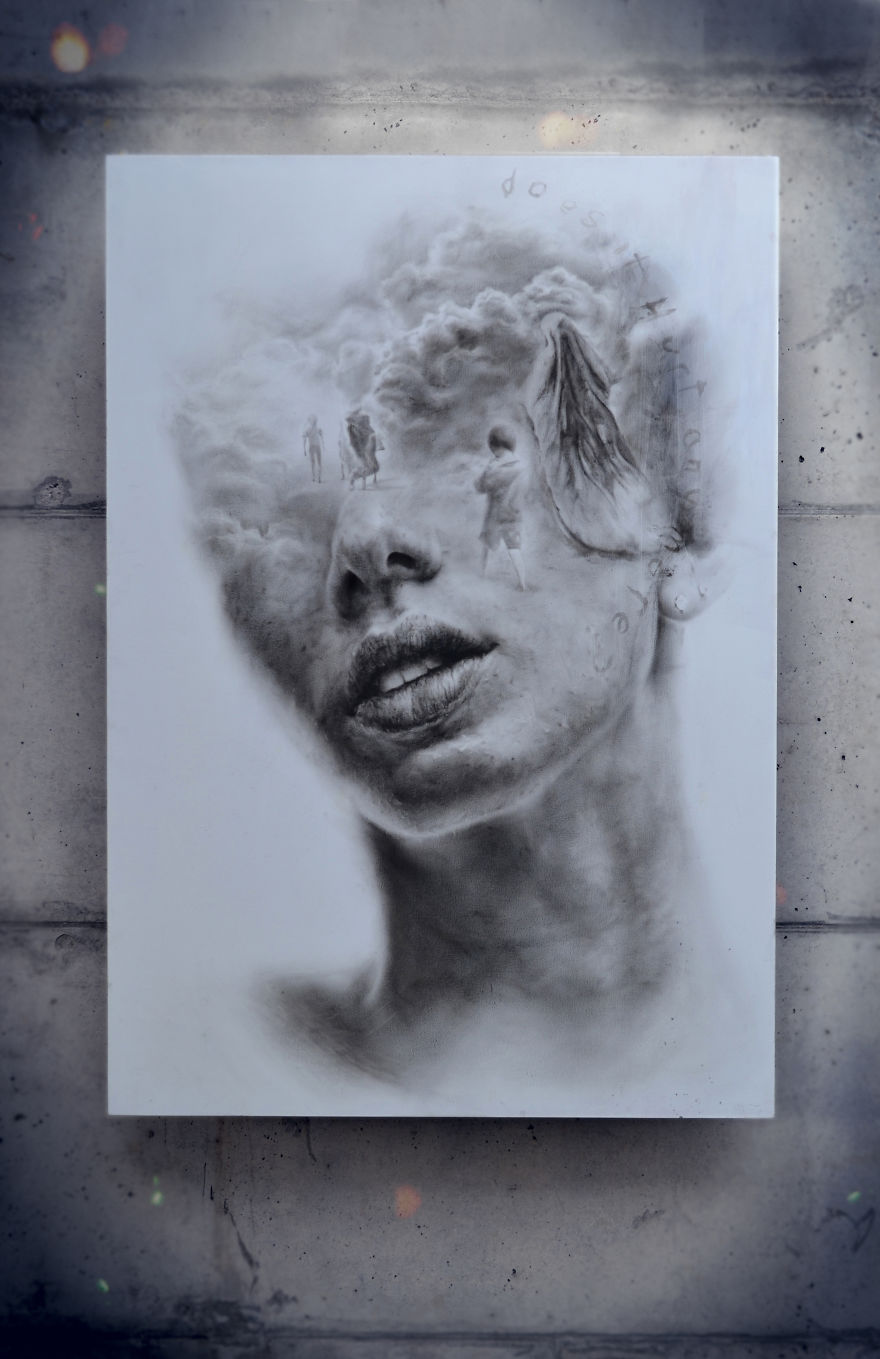 My Paintings Explore Different Tragedies In People&#8217;s Lives