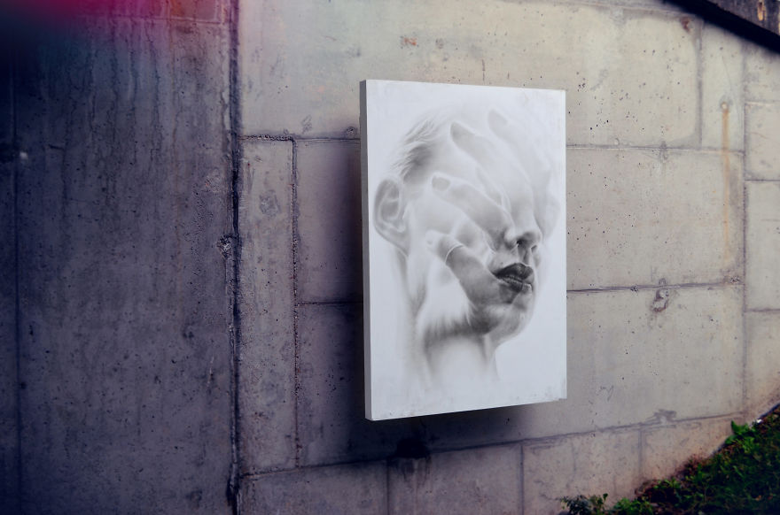 My Paintings Explore Different Tragedies In People&#8217;s Lives