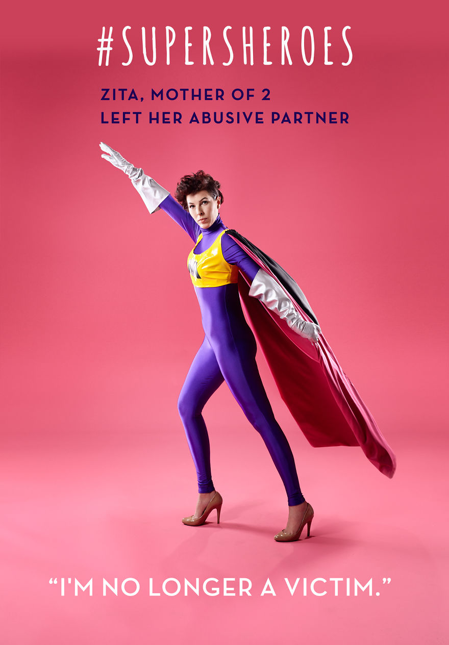 5 Women, Who Left Their Abusive Partners, Become Superheroes In This Colourful Photoshoot 5 Women, Who Left Their Abusive Partners, Become Superheroes In This Colourful Photoshoot