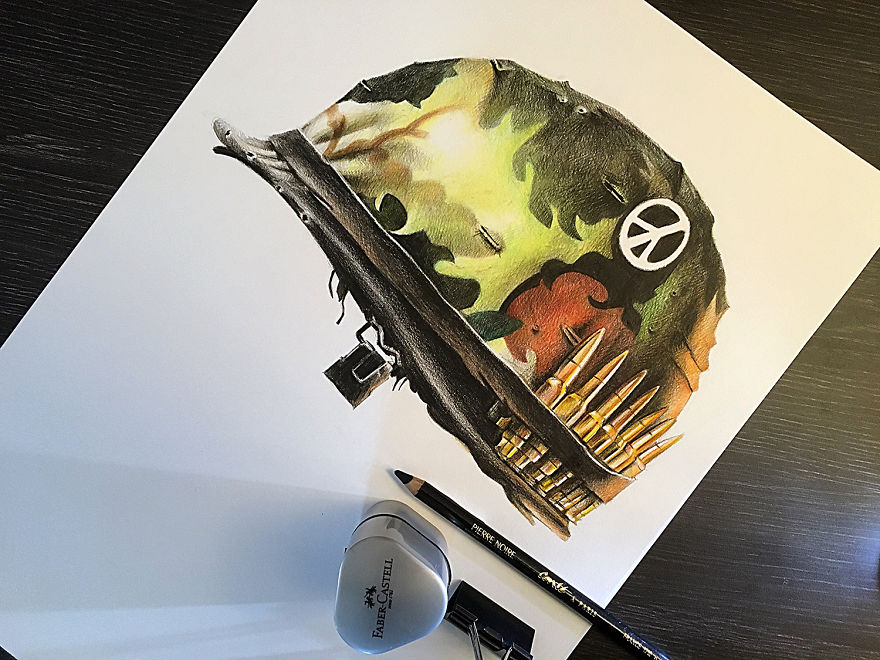 I Recreated 15 Movie Posters With Colouring Pencils I Recreated 15 Movie Posters With Colouring Pencils